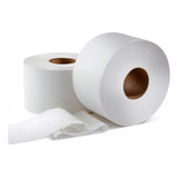 8 Papel Higienico Branco Prime Rolão C 300m Institucional