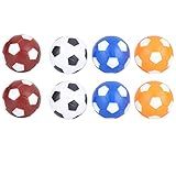 8 Pçs Bolas De Futebol De Mesa Mini Bolas De Substituição Jogos De Mesa De Futebol De Mesa De Borracha