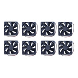 8 Pcs Ventilador Ventoinha 92x92x25 Mm