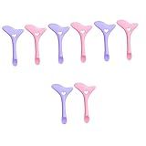 8 Peças Delineador Auxiliares De Maquiagem Marscara Aplicador De Silicone Para Facial Kit Maquiagem Kit De Maquiagem Moldes De Silicone Sombra Ferramentas De Cosméticos Olhos
