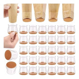 8 Peças Protetor Para Pé Da Cadeira Mesa De Silicone 3 5 Cm