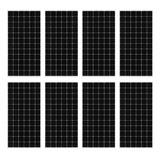 8 Placa Painel Módulo Fotovoltaico Monocristalino