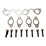8 Prisioneiro Porca Cobre Junta Inox Adm Escap Motor Ap