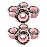 8 Rodas Patins Quad Retrô 54mm