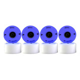 8 Rodas Traxart quad 58mm 83a C Led Brinde 16 Rolamento