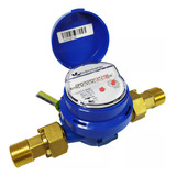 8 Unid Hidrômetro De Água 3 4 Dn20 Qn1 5m h Kit Conexões