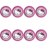 8 Unidades Prato Festa Hello Kitty