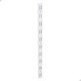 8 X Cremalheira Dupla Trilho Parede Closet Loja 100cm 1m