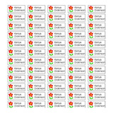80 Etiquetas Termocolante Escolares Personalizadas P Roupas