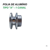80186  Polia Aluminio 1 Canal