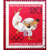 8081 Alemanha - Judo Olimpíadas De Toquio De 1964 Selo Yvert