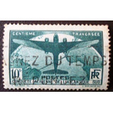 8194 França - Conquista Aérea Do Atlantico Selo Yvert N.321