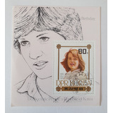 854 - Coreia Do Norte 1982 - Bloco De Selo Princesa Diana 