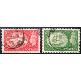 8959 Inglaterra - Série Completa Yvert Nº 256/7 Circ