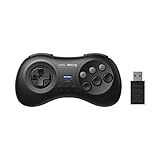 8Bitdo M30 2 4G Wireless Gamepad For Sega Genesis Mini And Mega Drive Mini And Switch With 6 Button Layout Black 