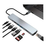 8in1 Usb c Multi função Docking Station Dell Xps 13 Xps 15