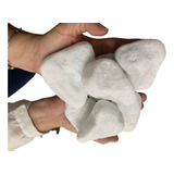 8kg Seixo N 4 Ou Pedra Branca N 4 Ou Dolomita N 4 Tam grande