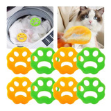 8pcs Removedor De Pêlos De Animais De Estimação Coletor De