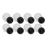 8un Arandela Redonda Com Falante Jbl Flex 50w Som Ambiente Embutir Gesso Teto