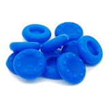 8x Grip Silicone Analógico Controle Ps4 Ps3 Xbox 360 One X S Cor Azul