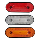 8x Lanterna Lateral 3leds Facchini Carreta