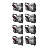 8x Canhão Refletor Tx Pimbim Par36 Polido Globo Espelhado