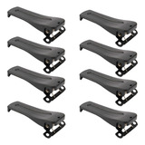 8x Clip Suporte De Cinto Para Rádio Comunicador Baofeng 777s