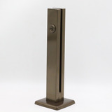 9 Coluna Torre Inox 30 Cm 1 Furo Bronze