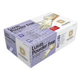 9 Cxs Luva De Látex Powder Free Descarpack S/pó Tam M
