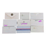9 Envelopes Antigos Papel De Carta Hotéis Itália Fretegratis