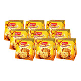 9 Mini Panettone Panetone Bauducco Frutas Cristalizadas 80g