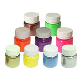 9 Pigmentos Fluorescente Resina Epoxi Poliester Artesanato 