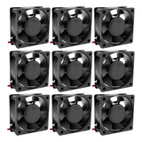 9 Unid Cooler Fan Dx6c 12v 60x60x25mm 6cm Gabinete Ventoinha