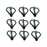 9 Peças De Irrigação Rotativa Automática 360 De 1 5 1 Cm Irrigador Giratório De Borboleta Para Jardim Solo Gramado Irrigador De Campo