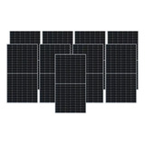 9 Placa Painel Modulo Solar Fotovoltaico 560w Monocristalino
