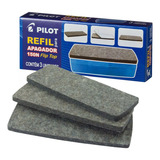 9 Refil Apagador De Quadro Branco Pilot 150n Flip top