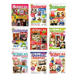 9 Revistas Bonecas De Pano De Feltro Lote 4