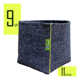 9 X Weedpot Pro Vaso Feltro Estruturado 11 L Weedstock