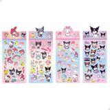 90 Adesivos Fofinhos Hello Kitty Carinhas Lindas Kawaii