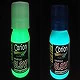 900ml Tinta Corion Glow Brilha No Escuro Sem Luz Negra Amarelo Neon 