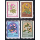 9114 Ilha Da Madeira Flora Série Completa Selo Yvert Nº 91/4