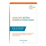 950-anacaps Activ+ Ducray Vitaminas 30 Cápsulas Vl-2024