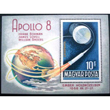 9528 Hungria Astronautica Apollo 8 Bloco Yvert N 74 Nnn