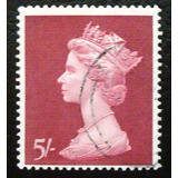 9867 Inglaterra Rainha Elizabeth Selo Yvert Nº 488 Circ