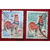9965 França Fauna Galo Série Completa Nº 1331/1331a