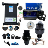 9m Kit 3 Mt 10 Placas 12 000l Aquecedor Agua Piscina Spa