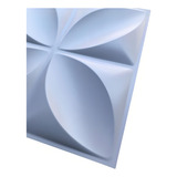 9m Revestimento Para Sala Alto Impacto Pvc 3d Alto Relevo Cor Pétalas