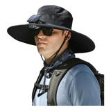 A* Chapéu De Pesca Com Ventilador Solar Para Camping E
