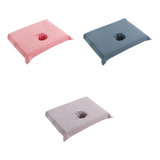 A 3pcs Spa Massagem Meia Lençol Beleza Cama Rosto Buraco