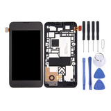 A Display Lcd + Painel De Toque Com Moldura Nokia Lumia 530